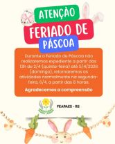 Feriado de P�scoa