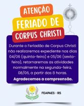 Feriado de Corpus Christi</a><script src=